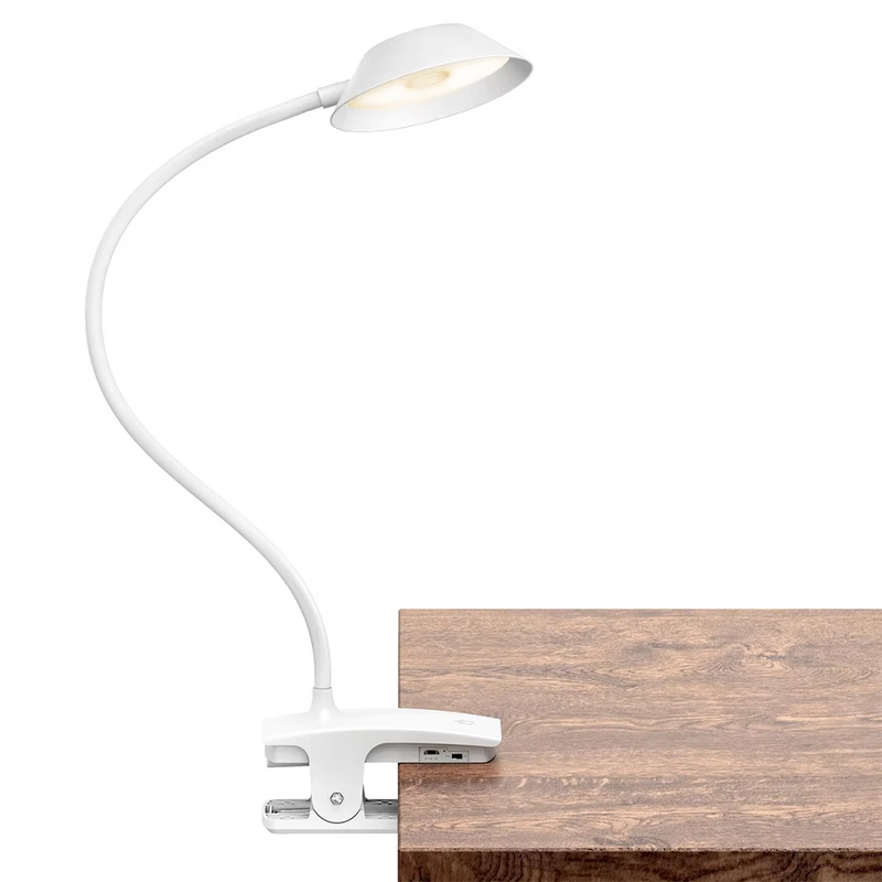 Настільна лампа з акумулятором SD-845Q LED Flexible Clip (700mAh/5V/4W)- білий