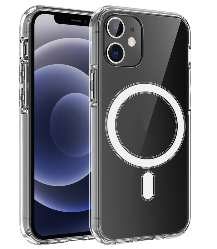 Чохол Cosmic Acrylic MagSafe HQ for Apple iPhone 12/12 Pro Transparent — Nobrand