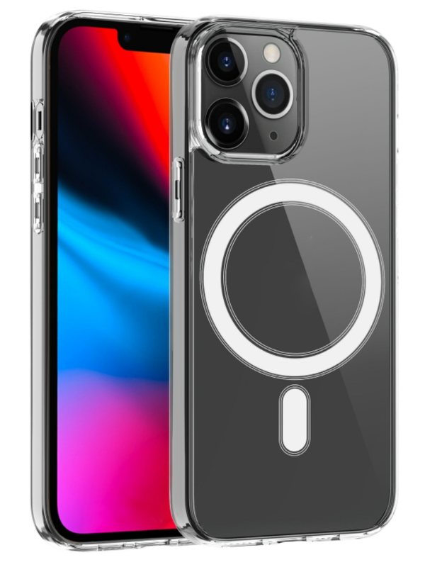 Чохол Cosmic Acrylic MagSafe HQ for Apple iPhone 13 Pro Max Transparent — Nobrand