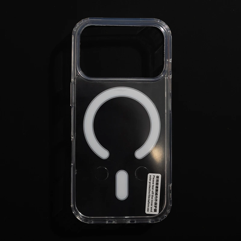 Чохол Cosmic Acrylic MagSafe HQ for Apple iPhone 17 Pro Max Transparent