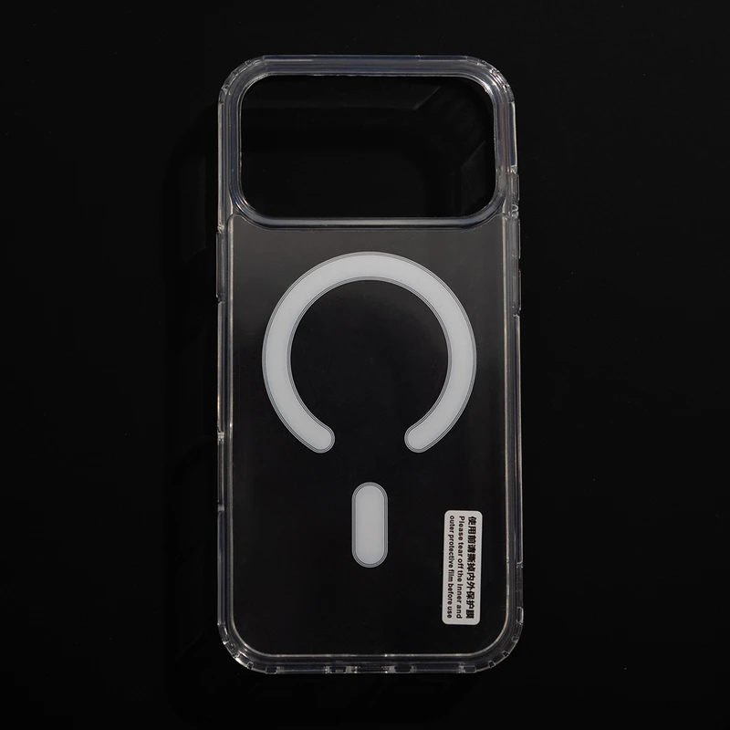 Чохол Cosmic Acrylic MagSafe HQ for Apple iPhone 17 Pro Transparent