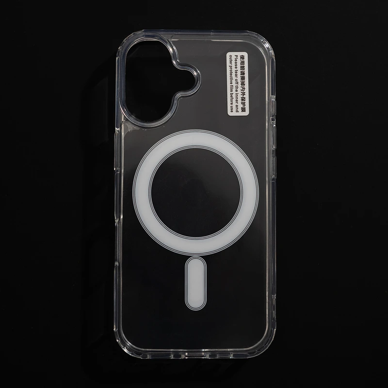 Чохол Cosmic Acrylic MagSafe HQ for Apple iPhone 17 Transparent — Nobrand
