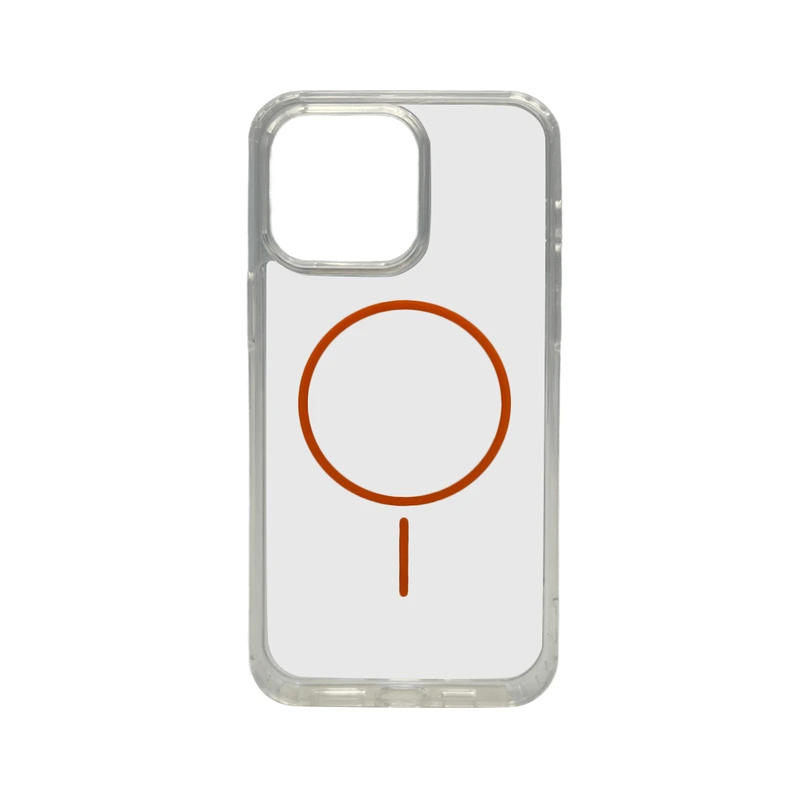 Чохол Cosmic Acrylic Thin Magnetic for Apple iPhone 15 Pro Orange