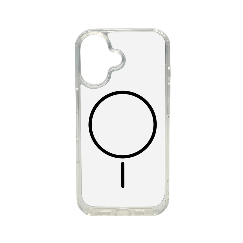 Чохол Cosmic Acrylic Thin Magnetic for Apple iPhone 16 Black