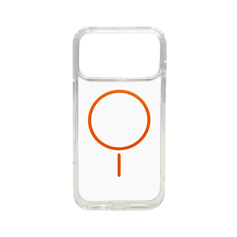 Чохол Cosmic Acrylic Thin Magnetic for Apple iPhone 17 Pro Orange — Nobrand