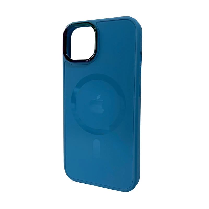 Чохол для смартфона AG Glass Sapphire MagSafe Logo for Apple iPhone 14 Blue — Nobrand