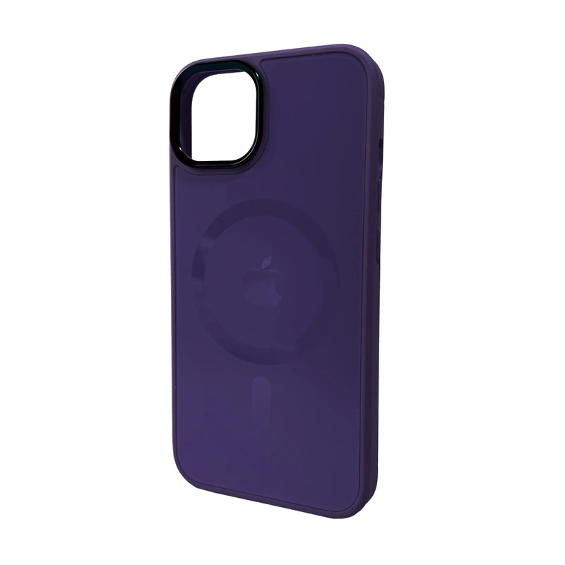 Чохол для смартфона AG Glass Sapphire MagSafe Logo for Apple iPhone 13 Purple — Nobrand