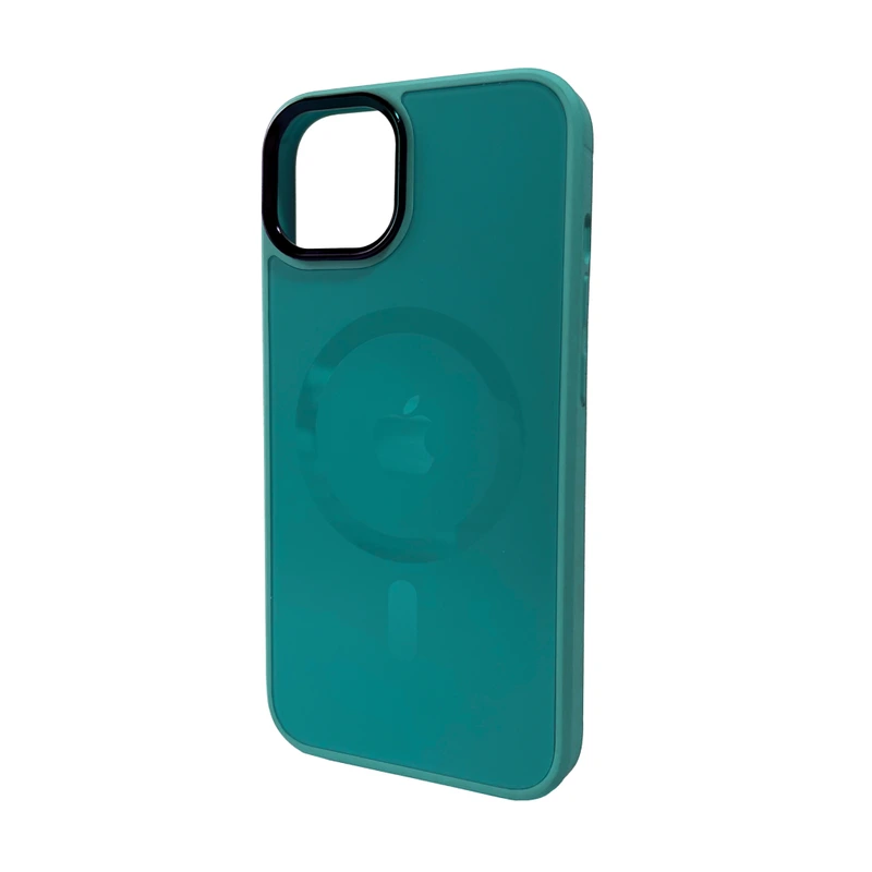 Чохол для смартфона AG Glass Sapphire MagSafe Logo for Apple iPhone 14 Green — Nobrand