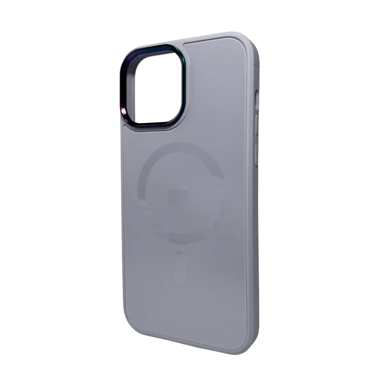 Чохол для смартфона AG Glass Sapphire MagSafe Logo for Apple iPhone 13 Pro Max Grey — Nobrand