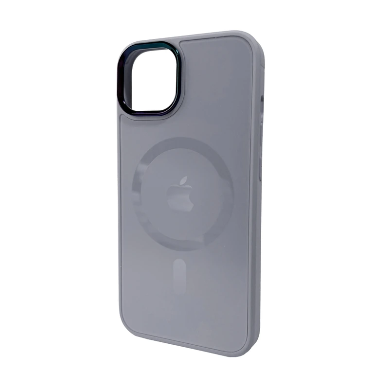Чохол для смартфона AG Glass Sapphire MagSafe Logo for Apple iPhone 14 Grey — Nobrand