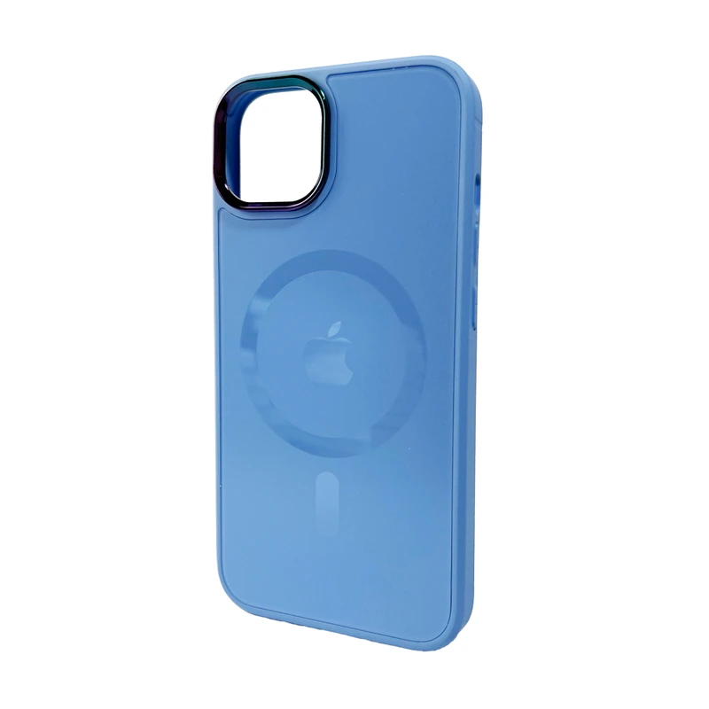 Чохол для смартфона AG Glass Sapphire MagSafe Logo for Apple iPhone 12/12 Pro Sierra Blue — Nobrand