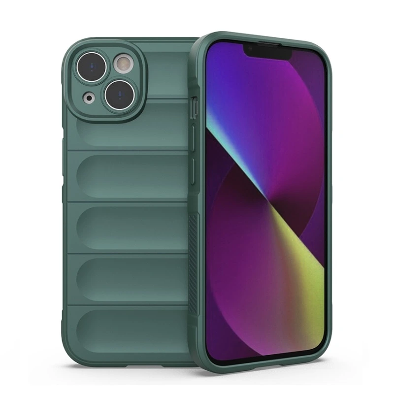 Чохол для смартфона Cosmic Magic Shield for Apple iPhone 15 Dark Green — Nobrand
