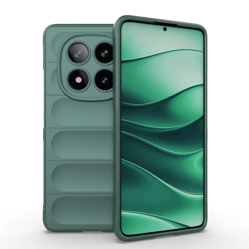 Чохол для смартфона Cosmic Magic Shield for Xiaomi Redmi Note 14 Pro Plus 5G Dark Green — Nobrand