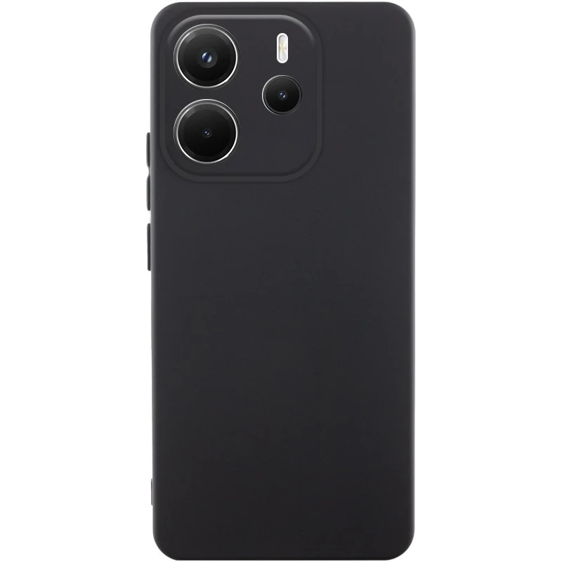 Чохол для смартфона Cosmic Silicone Case AA for Xiaomi Redmi Note 14 4G (EUR VER) Black — Nobrand