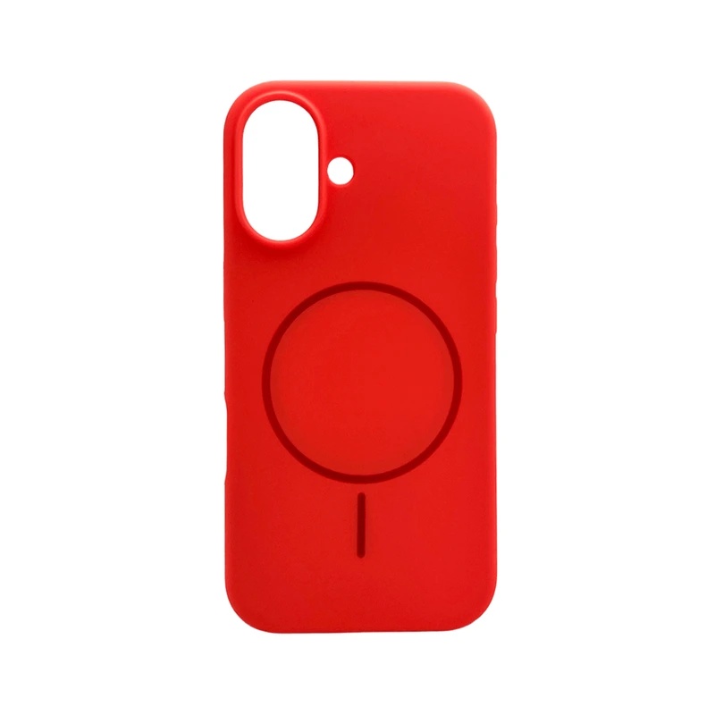 Чохол для смартфона Cosmic Silicone Case Magnetic for Apple iPhone 16 29,Peach — Nobrand