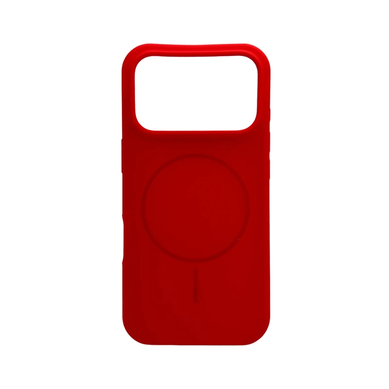 Чохол для смартфона Cosmic Silicone Case Magnetic for Apple iPhone 17 Pro Max 14,Red — Nobrand