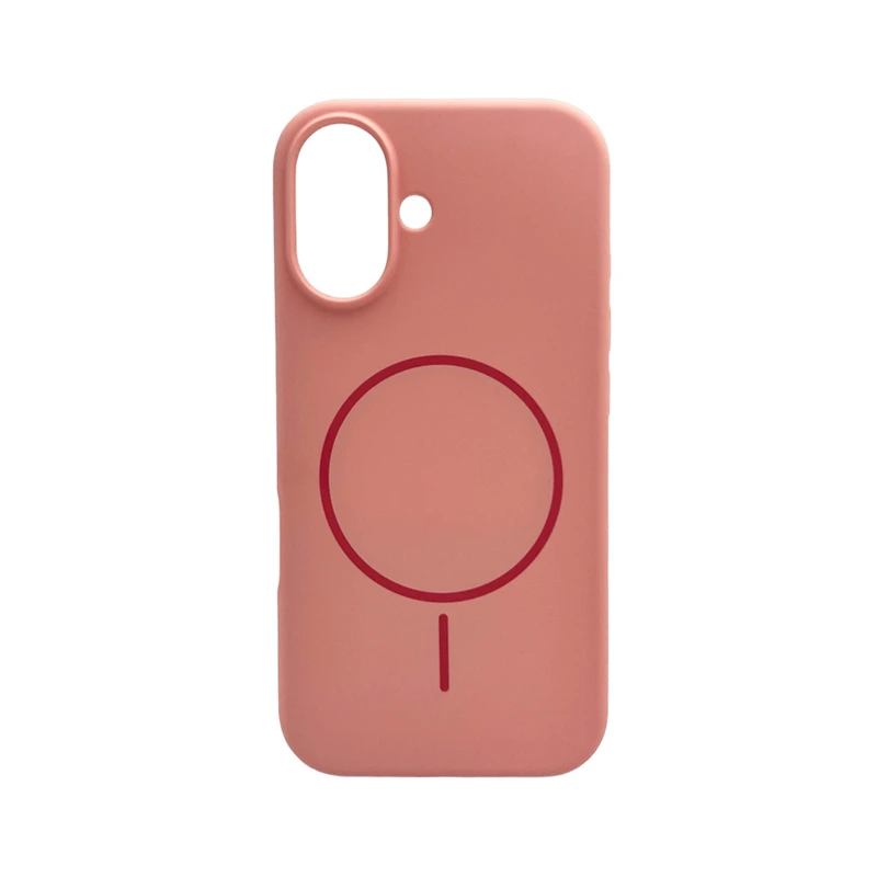 Чохол для смартфона Cosmic Silicone Case Magnetic for Apple iPhone 17 12,Pink — Nobrand