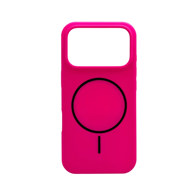 Чохол для смартфона Cosmic Silicone Case Magnetic for Apple iPhone 17 Pro 52,Shiny Pink — Nobrand