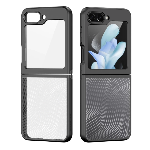 Чохол для смартфона DUX DUCIS Aimo for Samsung Flip 5 Black — Nobrand