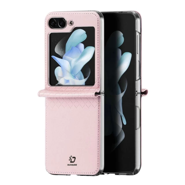 Чохол для смартфона DUX DUCIS Bril for Samsung Flip 5 Pink — Nobrand