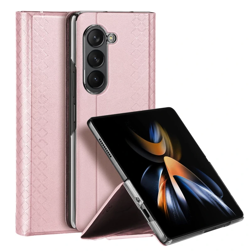 Чохол для смартфона DUX DUCIS Bril for Samsung Fold 5 Pink — Nobrand