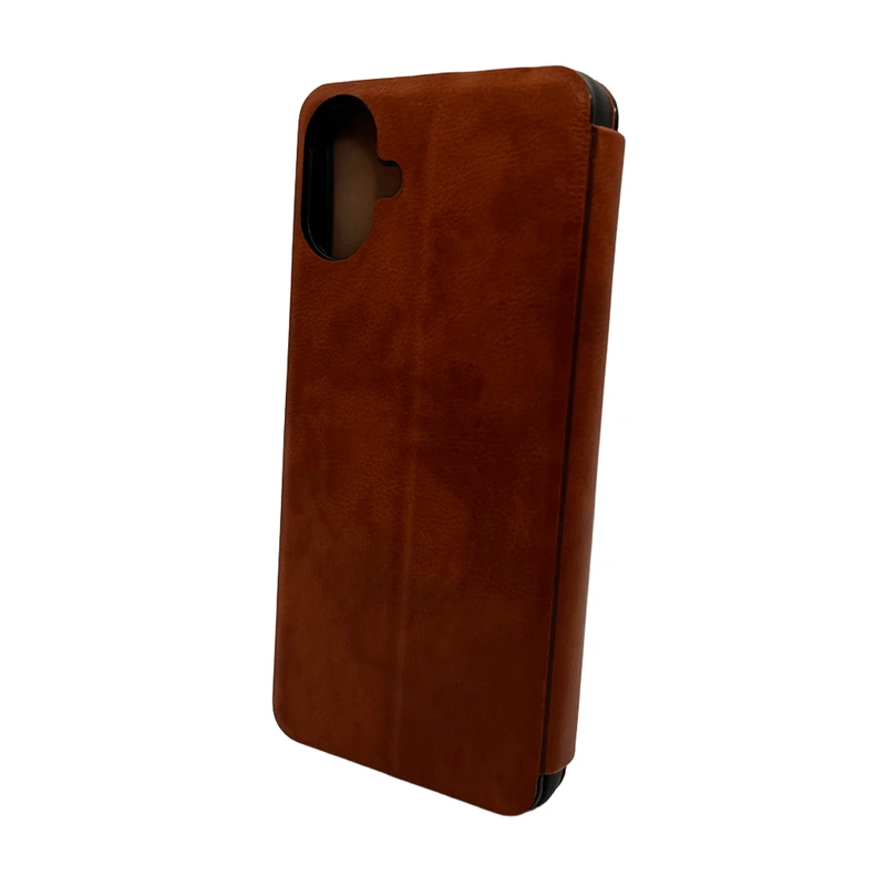 Чохол для смартфона Leather Premium for Samsung Galaxy A07 4G Brown