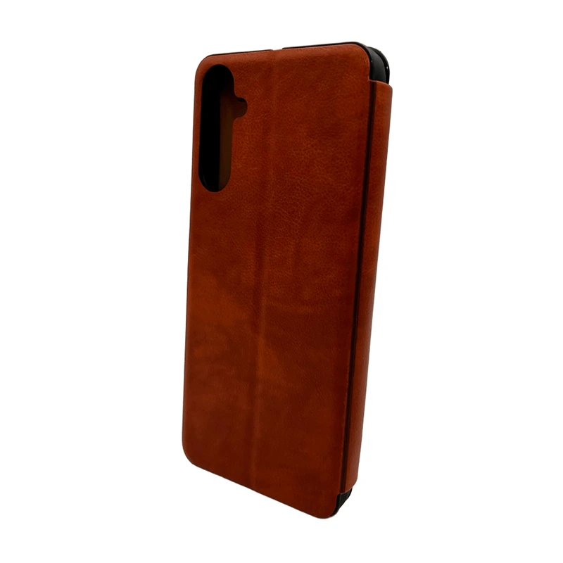 Чохол для смартфона Leather Premium for Samsung Galaxy A17 5G Brown