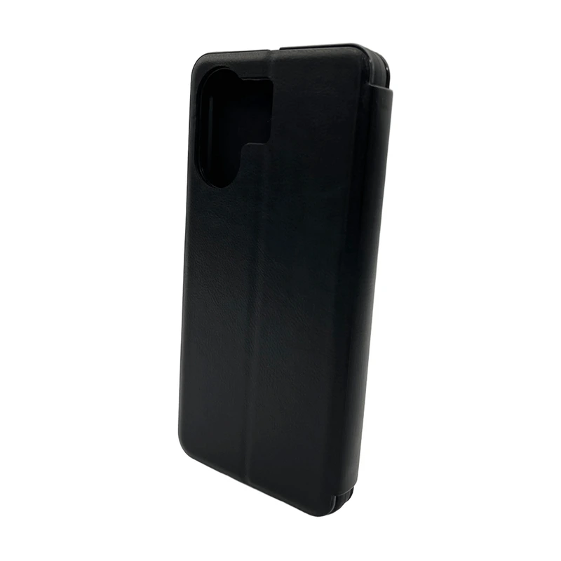 Чохол для смартфона Leather Premium for Xiaomi Redmi 13C / Poco C65 Black — Nobrand