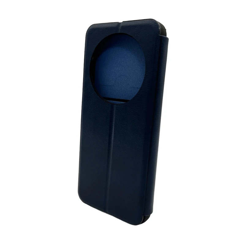 Чохол для смартфона Leather Premium for Xiaomi Redmi 14C / Poco C75 Blue — Nobrand