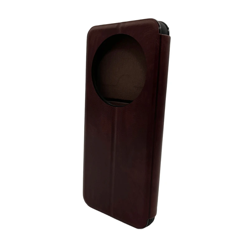 Чохол для смартфона Leather Premium for Xiaomi Redmi 14C / Poco C75 Red — Nobrand