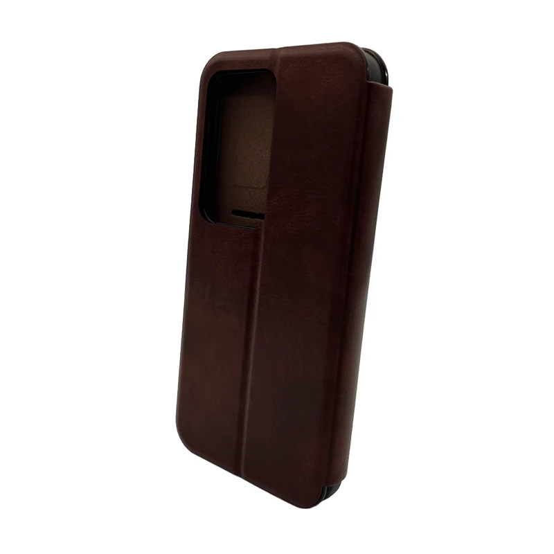 Чохол для смартфона Leather Premium for Xiaomi Redmi 15 (Europe version) Red — Nobrand