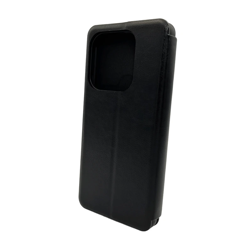 Чохол для смартфона Leather Premium for Xiaomi Redmi 15C (Europe version) Black