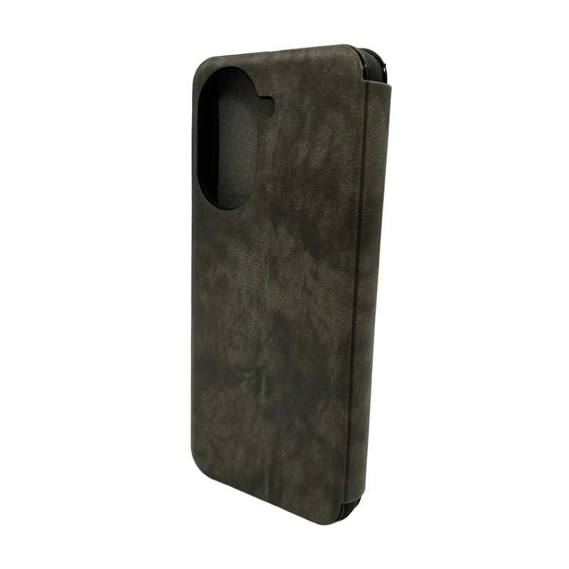 Чохол для смартфона Leather Premium for Xiaomi Redmi A5 (Europe version) Grey — Nobrand