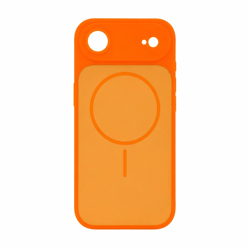 Чохол для смартфона Silicone Creative Variation Case MAG COVER Apple iPhone 17 Air 4,Orange — Nobrand