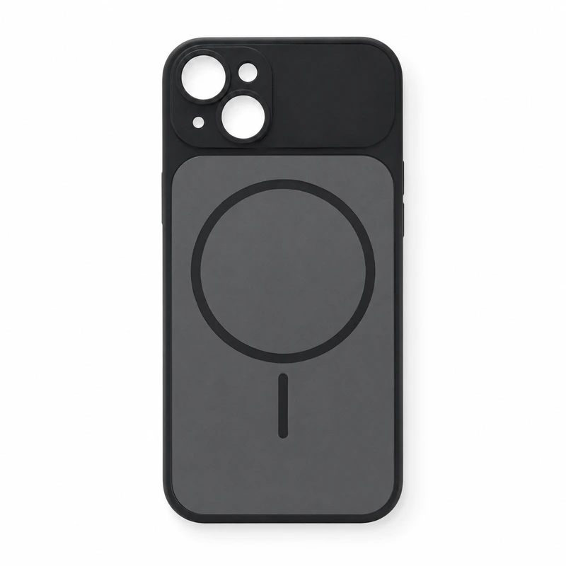 Чохол для смартфона Silicone Creative Variation Case MAG COVER Apple iPhone 13 1,Black — Nobrand