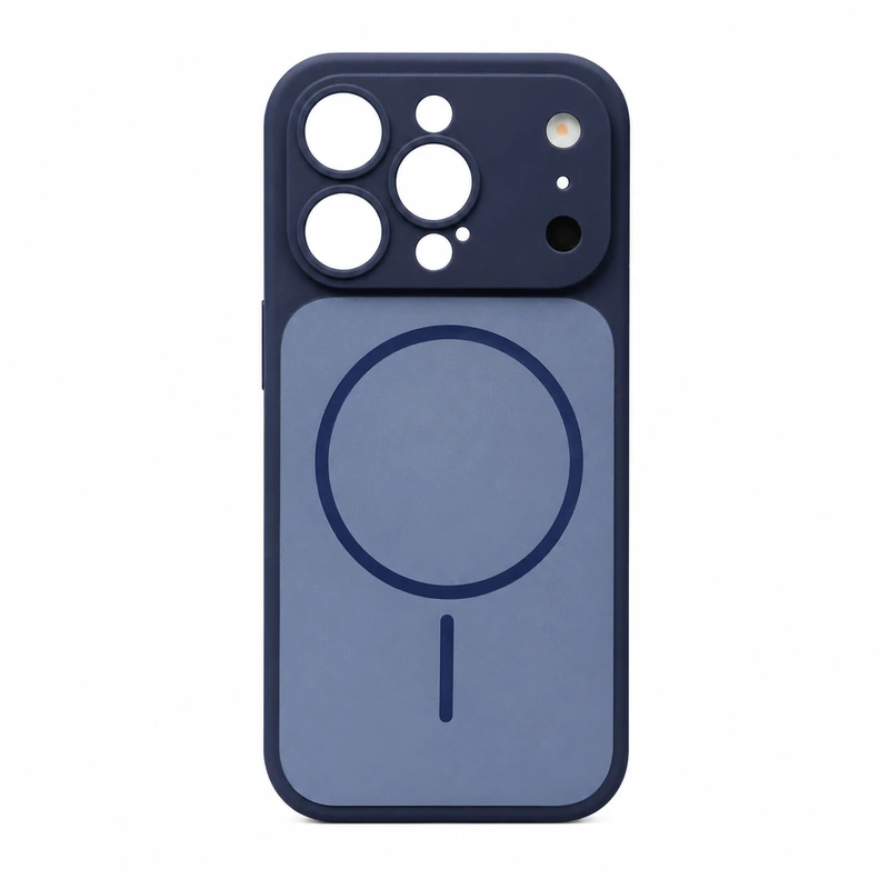 Чохол для смартфона Silicone Creative Variation Case MAG COVER Apple iPhone 16 Pro Max 2,Dark Blue — Nobrand