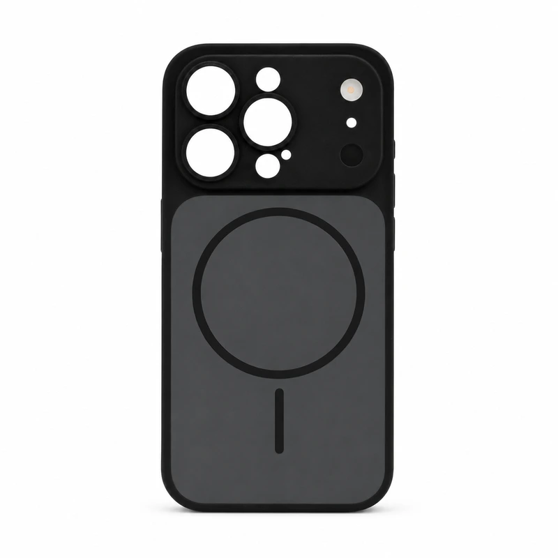 Чохол для смартфона Silicone Creative Variation Case MAG COVER Apple iPhone 15 Pro 1,Black — Nobrand