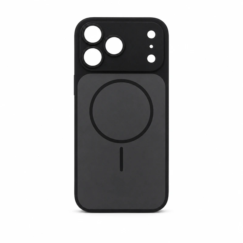 Чохол для смартфона Silicone Creative Variation Case MAG COVER Apple iPhone 17 Pro Max 1,Black — Nobrand