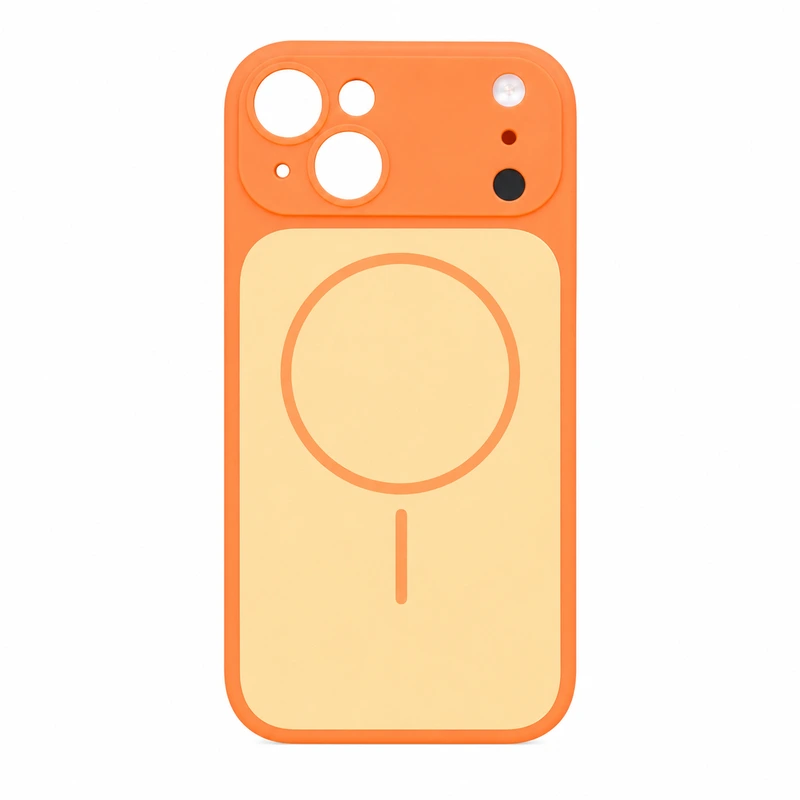 Чохол для смартфона Silicone Creative Variation Case MAG COVER Apple iPhone 13 4,Orange — Nobrand