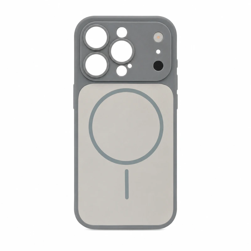 Чохол для смартфона Silicone Creative Variation Case MAG COVER Apple iPhone 16 Pro 5,Lavender Grey — Nobrand