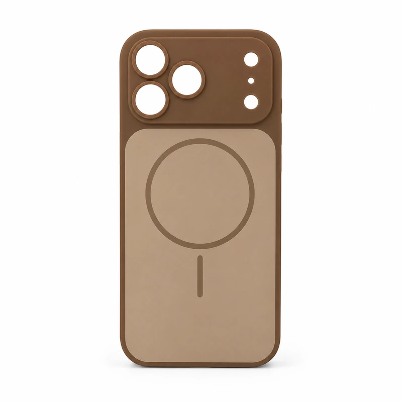 Чохол для смартфона Silicone Creative Variation Case MAG COVER Apple iPhone 17 Pro Max 3,Gold of the desert — Nobrand