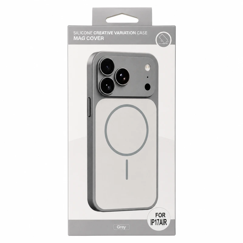Чохол для смартфона Silicone Creative Variation Case MAG COVER Apple iPhone 17 Air 5,Lavender Grey