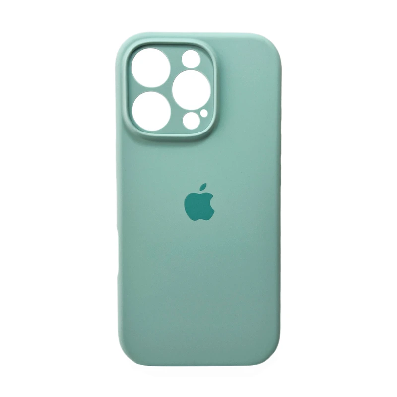 Чохол для смартфона Silicone Full Case AA Camera Protect for Apple iPhone 16 Pro 48,Sky Blue — Nobrand