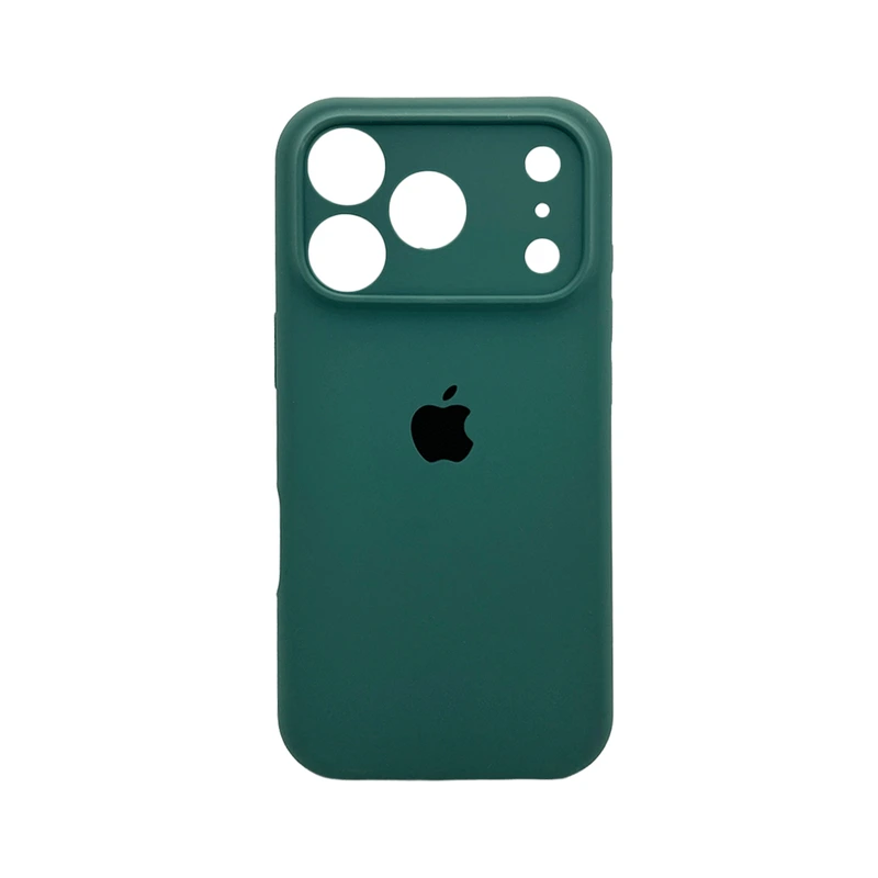 Чохол для смартфона Silicone Full Case AA Camera Protect for Apple iPhone 17 Pro 46,Pine Green