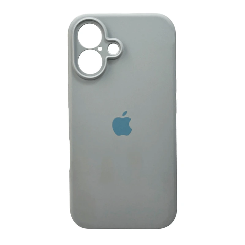 Чохол для смартфона Silicone Full Case AA Camera Protect for Apple iPhone 16 53,Sierra Blue — Nobrand