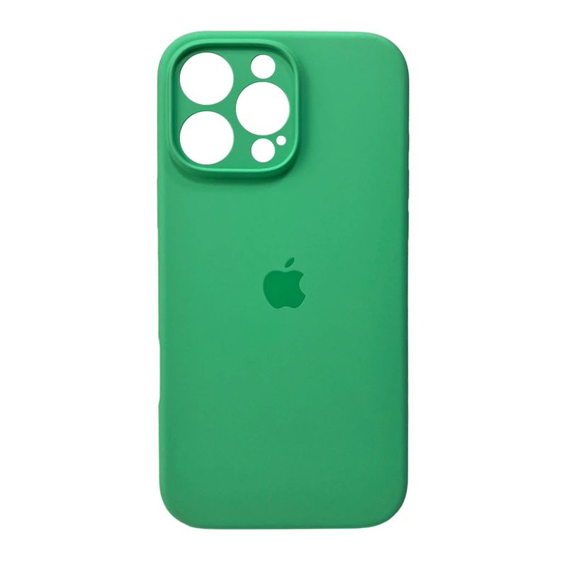 Чохол для смартфона Silicone Full Case AA Camera Protect for Apple iPhone 16 Pro 30,Spearmint — Nobrand