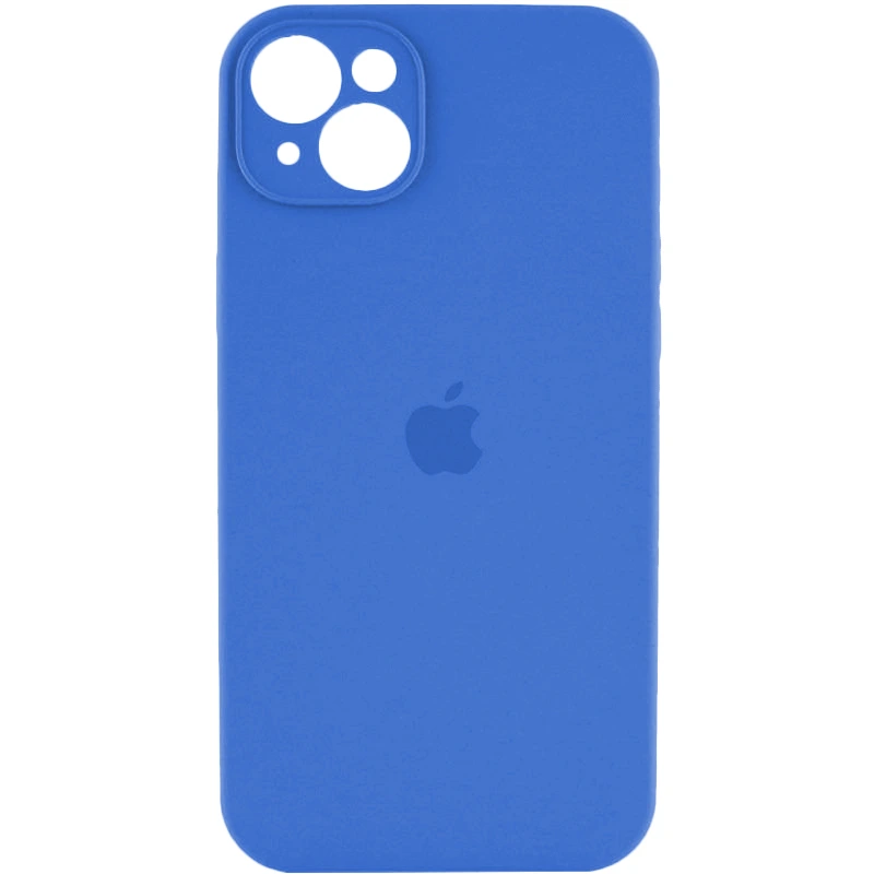 Чохол для смартфона Silicone Full Case AA Camera Protect for Apple iPhone 13 3,Royal Blue — Nobrand