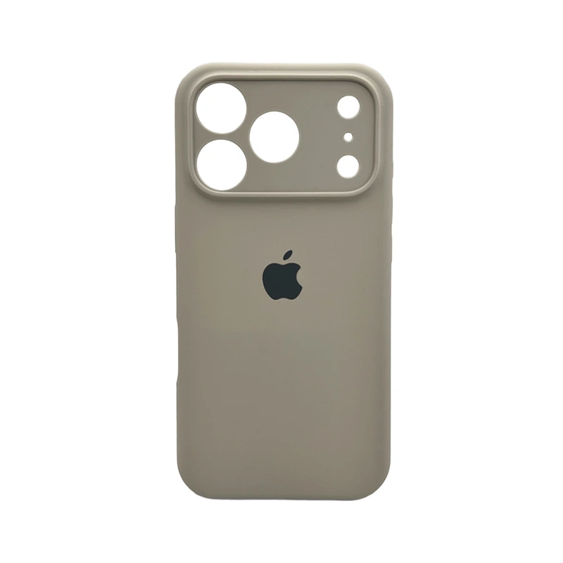 Чохол для смартфона Silicone Full Case AA Camera Protect for Apple iPhone 17 Pro 9,Antique White — Nobrand