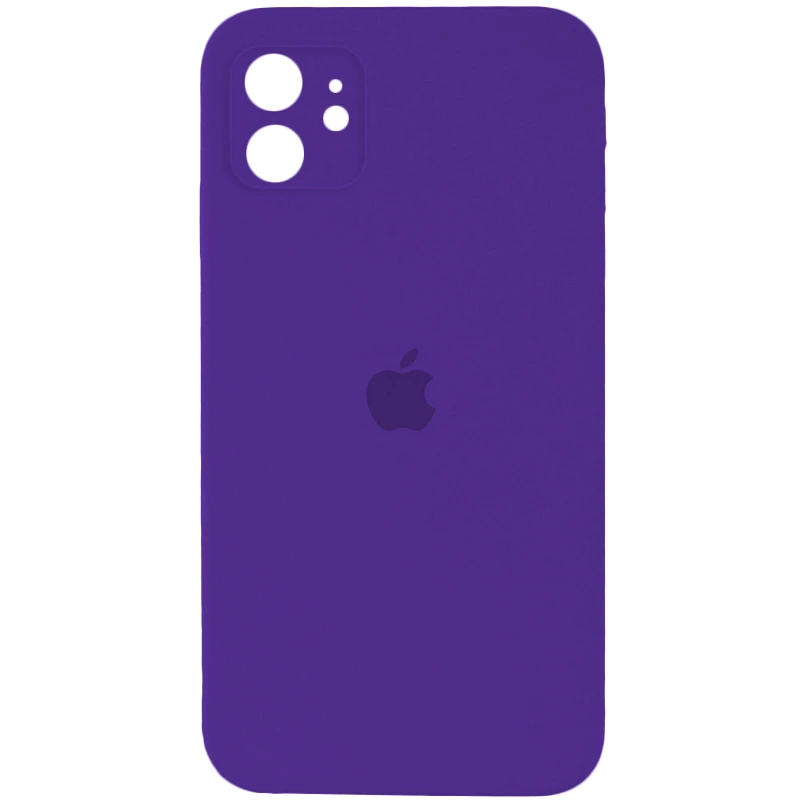 Чохол для смартфона Silicone Full Case AA Camera Protect for Apple iPhone 12 54,Amethist — Nobrand