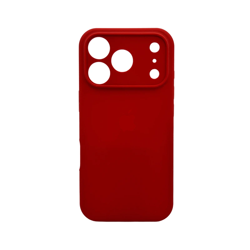 Чохол для смартфона Silicone Full Case AA Camera Protect for Apple iPhone 17 Pro 20,China Red